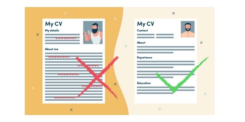Canadian resume format